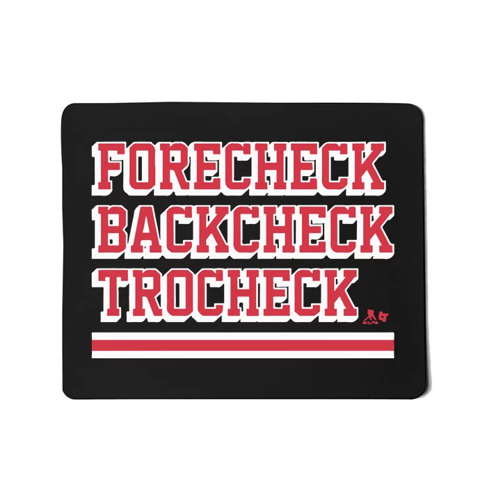 Vincent Trocheck Forecheck Backcheck Trocheck Mousepad