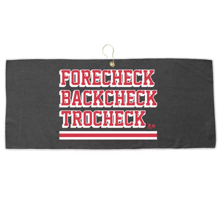 Vincent Trocheck Forecheck Backcheck Trocheck Large Microfiber Waffle Golf Towel