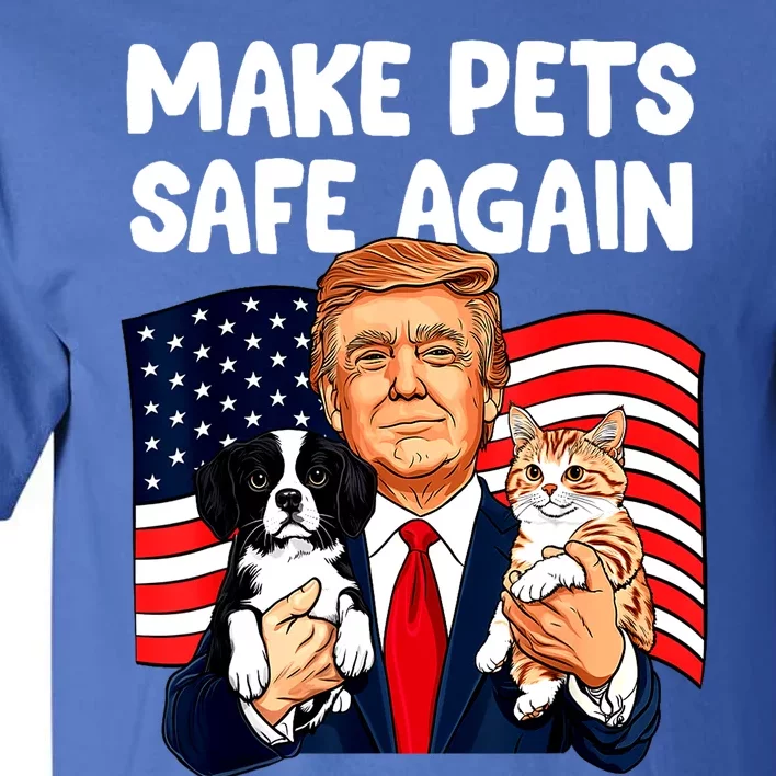 Vote Trump Funny Save Our Pets Trump Make Pets Safe Again Gift Tall T-Shirt