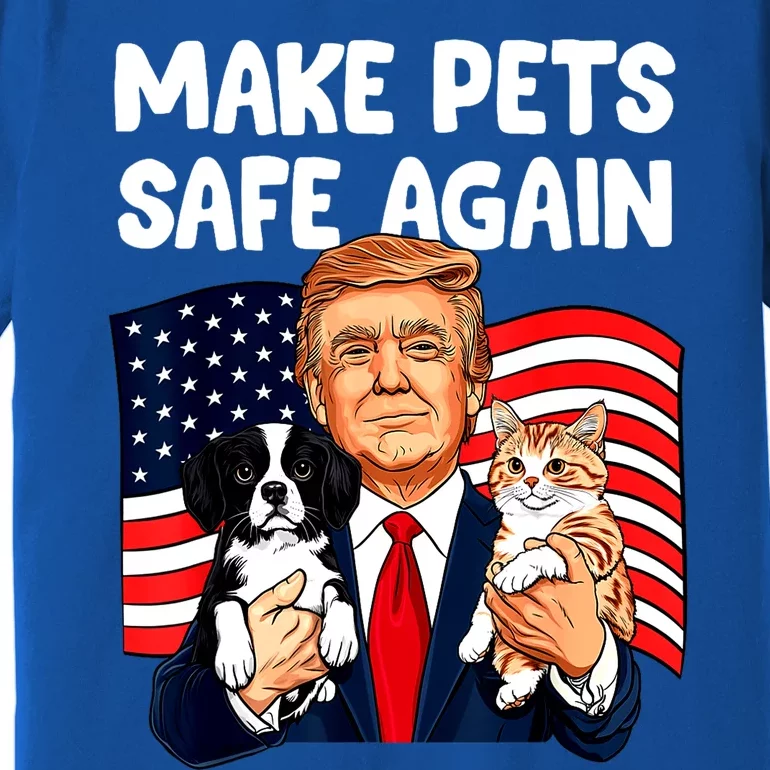 Vote Trump Funny Save Our Pets Trump Make Pets Safe Again Gift Premium T-Shirt