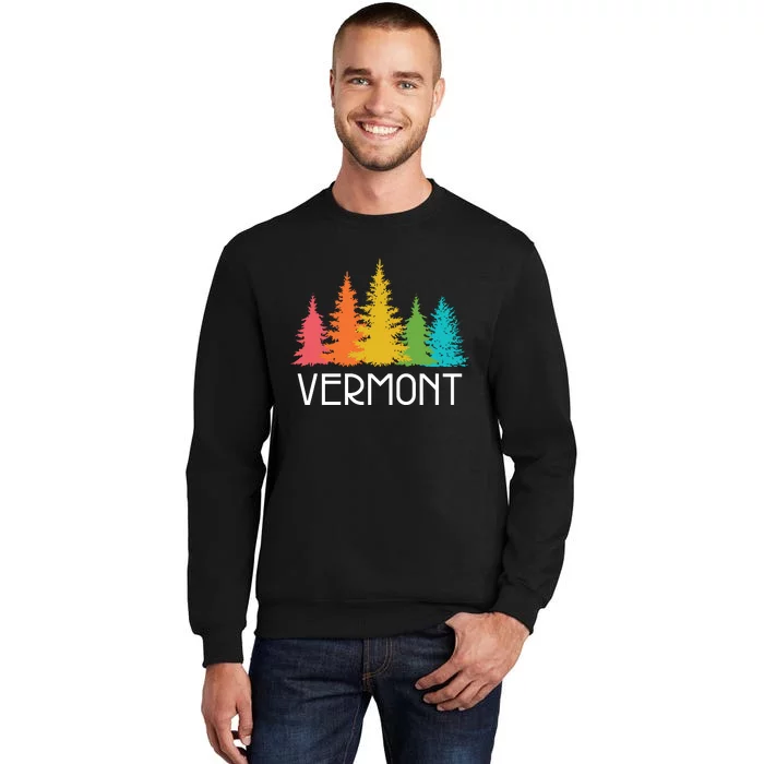 Vermont T Funny Tall Sweatshirt