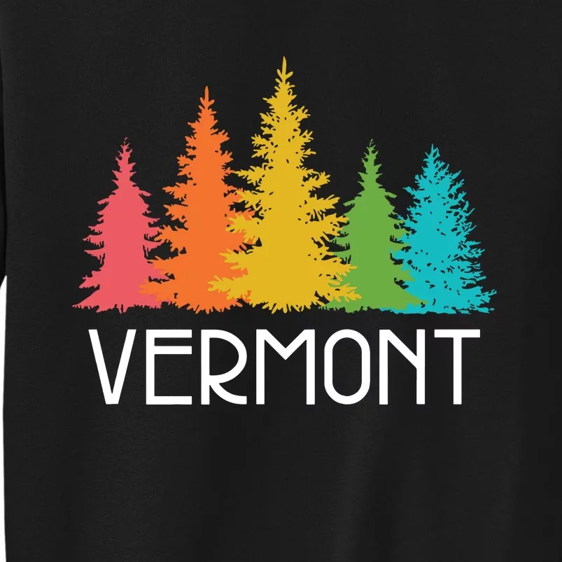 Vermont T Funny Tall Sweatshirt