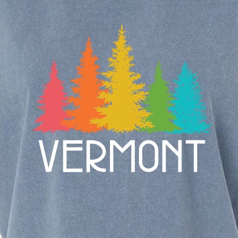 Vermont T Funny Garment-Dyed Women's Muscle Tee