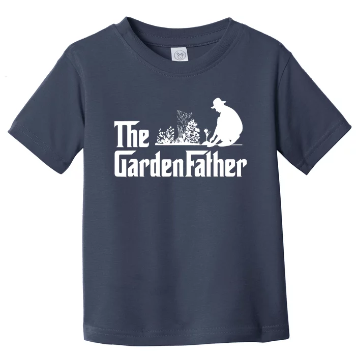 Vintage The Gardenfather Best Gardening Father Gift Toddler T-Shirt