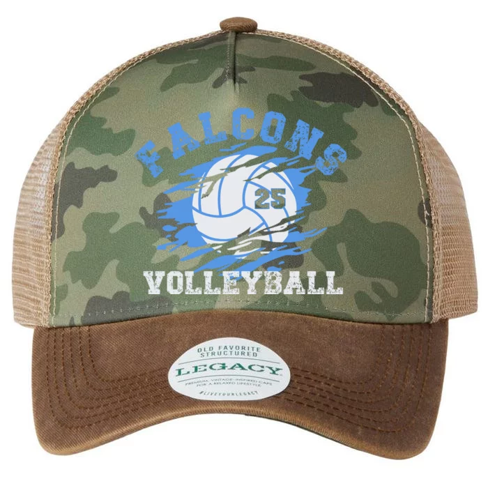 Volleyball Team Gift Legacy Tie Dye Trucker Hat