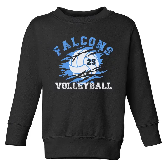 Volleyball Team Gift Toddler Sweatshirt