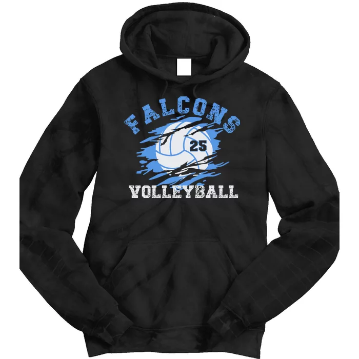 Volleyball Team Gift Tie Dye Hoodie