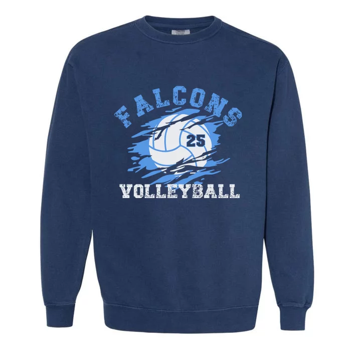 Volleyball Team Gift Garment-Dyed Sweatshirt