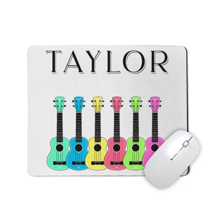 Vintage Taylor Guitar Classic Music Design Mousepad