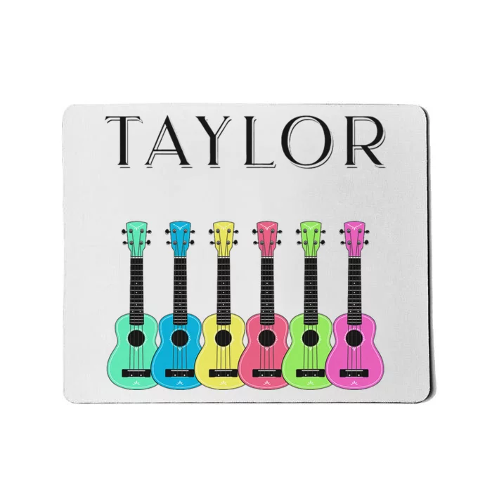 Vintage Taylor Guitar Classic Music Design Mousepad