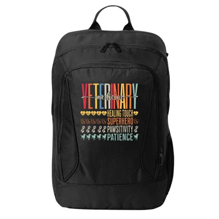 Vet Tech Gifts Veterinary Technician Gifts Appreciation Day City Backpack