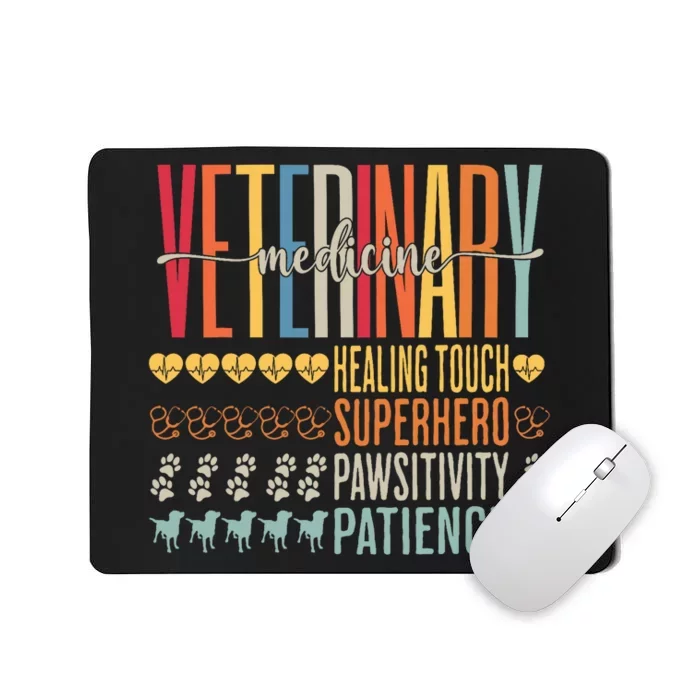 Vet Tech Gifts Veterinary Technician Gifts Appreciation Day Mousepad