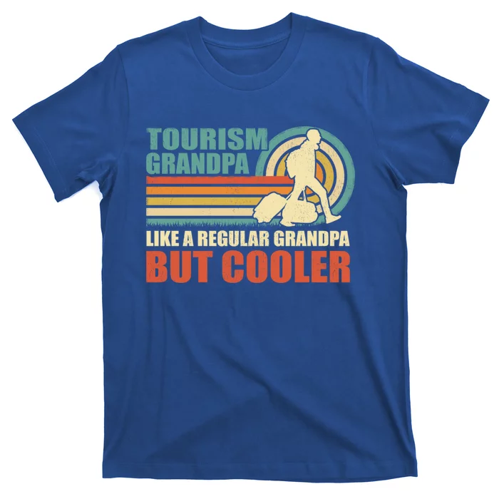 Vintage Tourism Grandpa Like A Regular Grandpa Fathers Day Gift T-Shirt