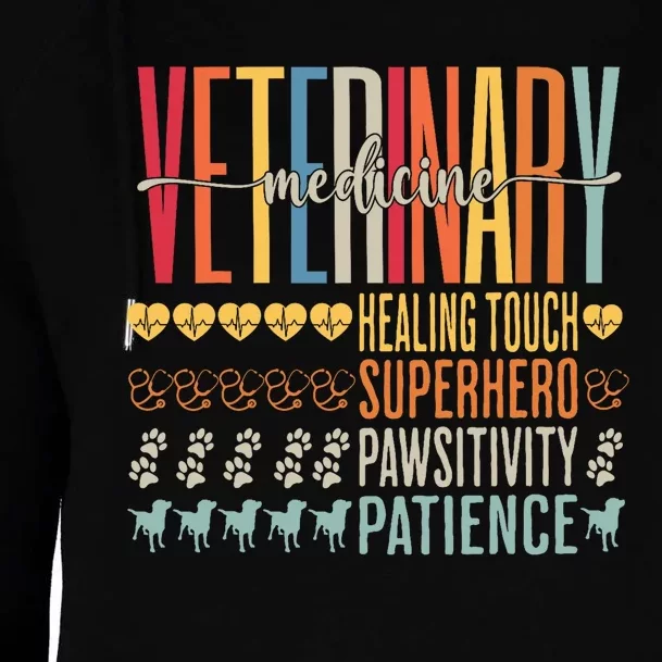 Vet Tech Gifts Veterinary Technician Gifts Appreciation Day Womens Funnel Neck Pullover Hood