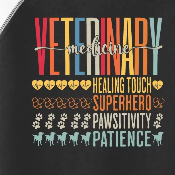 Vet Tech Gifts Veterinary Technician Gifts Appreciation Day Toddler Fine Jersey T-Shirt