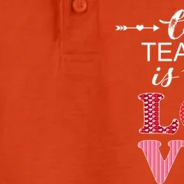 Valentine Teacher Gift Pretty Inspiring To Teach Is To Love Gift Dry Zone Grid Performance Polo