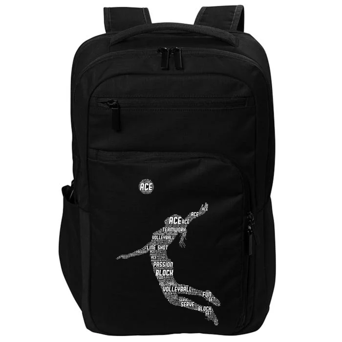 Volleyball Teen Girl Women Player Impact Tech Backpack