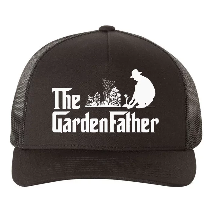 Vintage The Gardenfather Best Gardening Father Gifts Yupoong Adult 5-Panel Trucker Hat