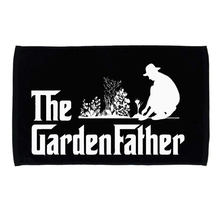 Vintage The Gardenfather Best Gardening Father Gifts Microfiber Hand Towel