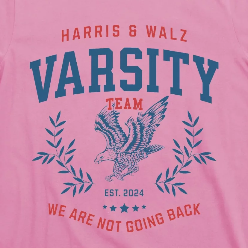 Varsity Team Harris Walz 2024 Election Kamala Tim Waltz T-Shirt