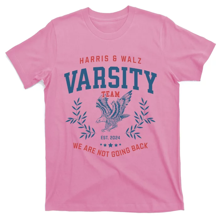 Varsity Team Harris Walz 2024 Election Kamala Tim Waltz T-Shirt