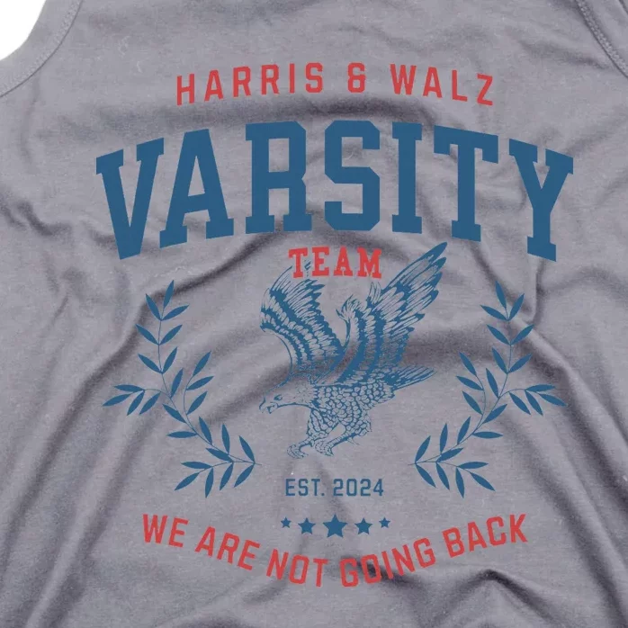 Varsity Team Harris Walz 2024 Election Kamala Tim Waltz Tank Top