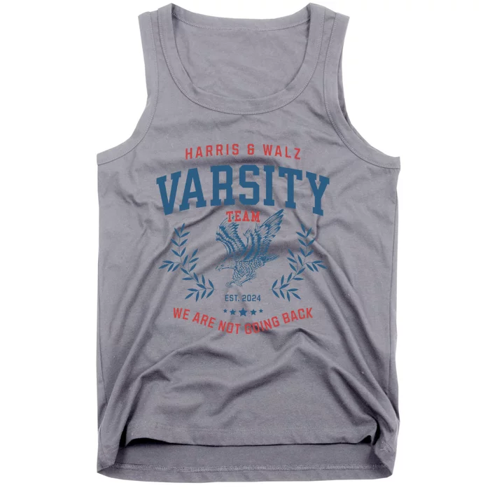 Varsity Team Harris Walz 2024 Election Kamala Tim Waltz Tank Top