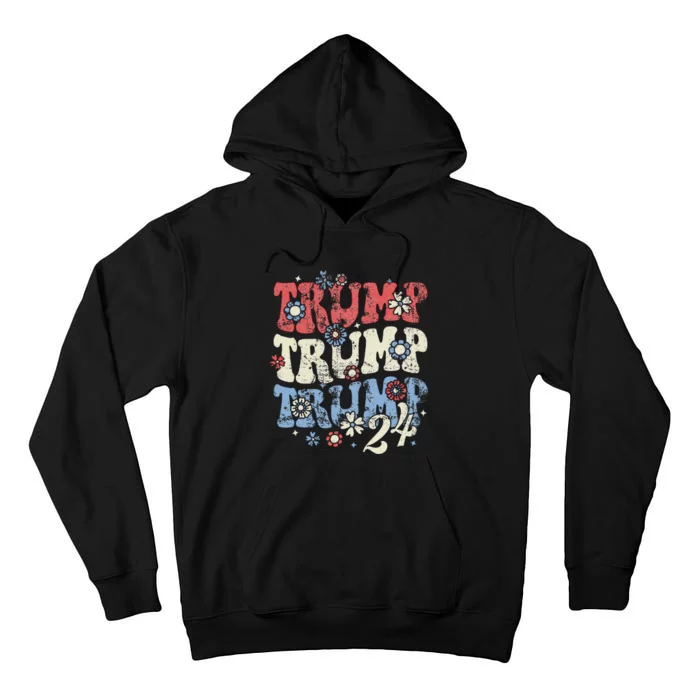 Vote Trump Hair Tie Tall Hoodie