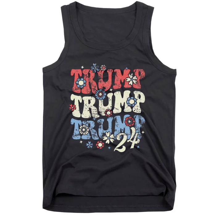 Vote Trump Hair Tie Tank Top