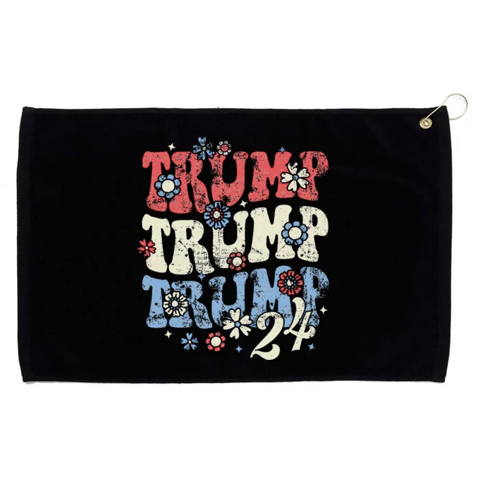 Vote Trump Hair Tie Grommeted Golf Towel