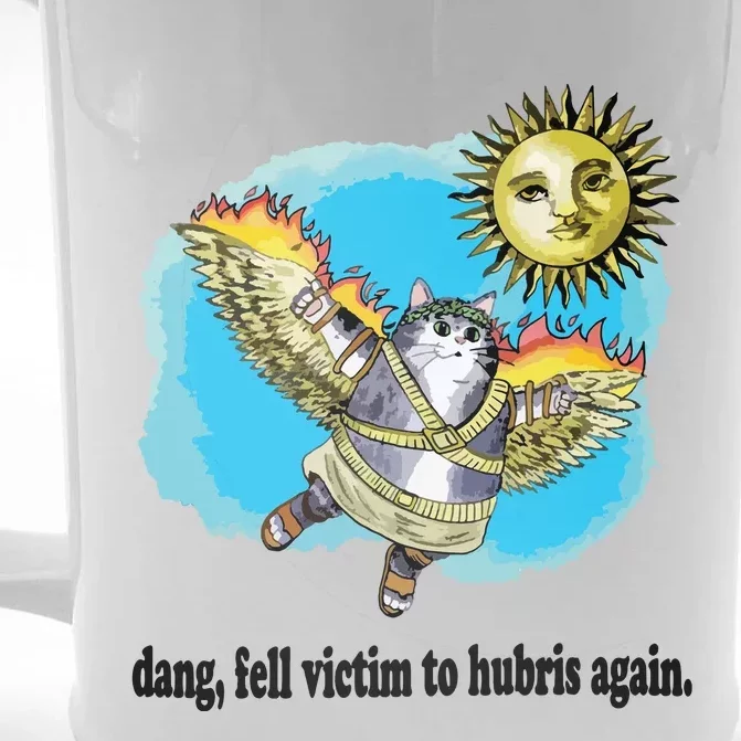 Victim To Hubris Front & Back Beer Stein