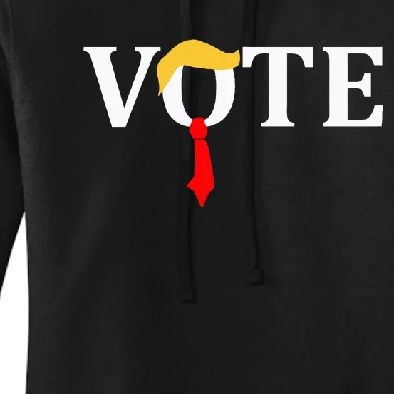 Vote Trump Hair Tie Women's Pullover Hoodie