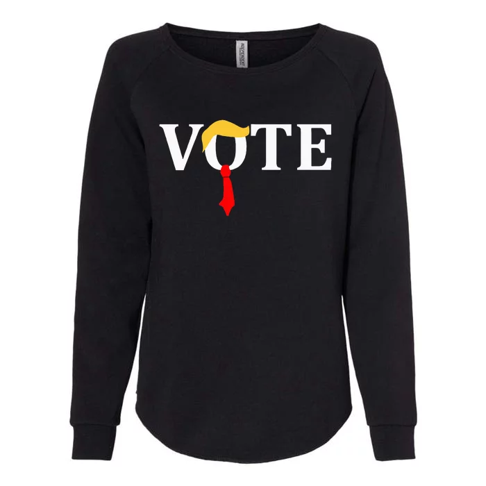 Vote Trump Hair Tie Womens California Wash Sweatshirt