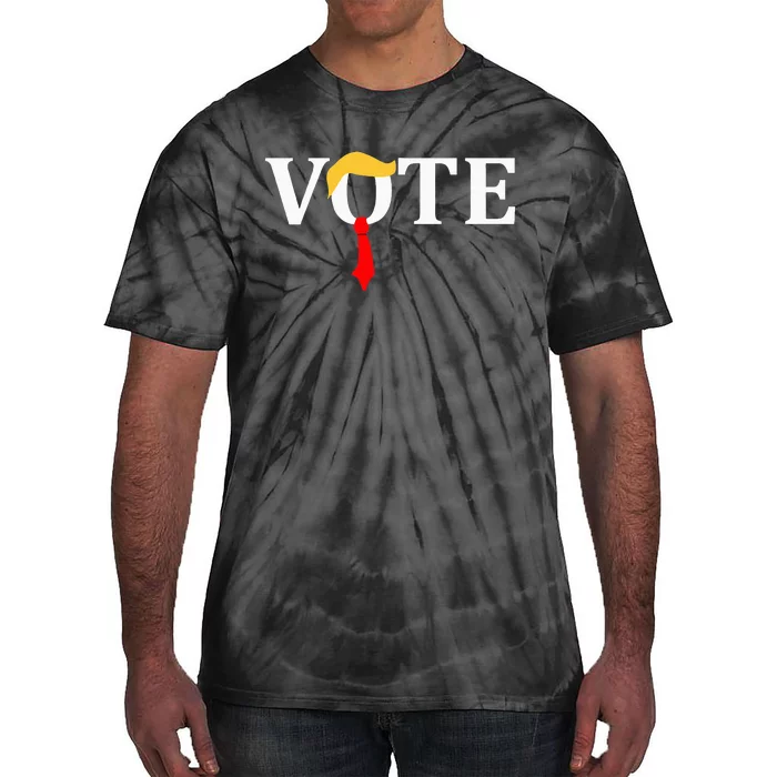 Vote Trump Hair Tie Tie-Dye T-Shirt