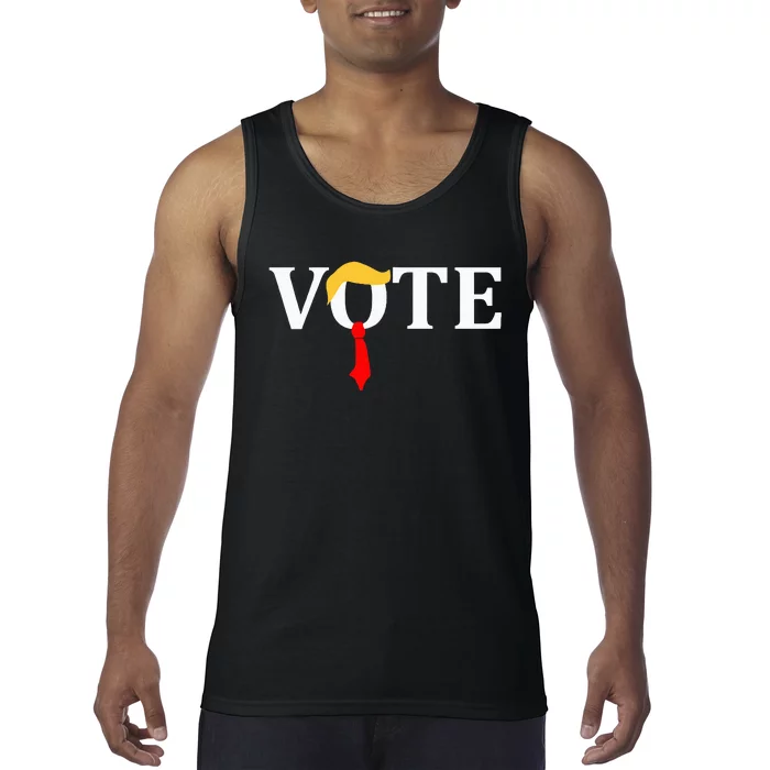 Vote Trump Hair Tie Tank Top