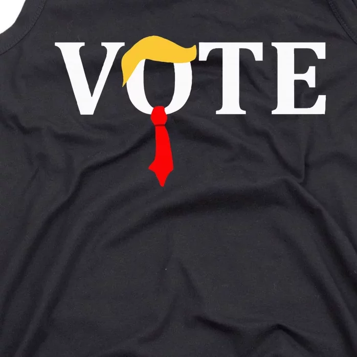 Vote Trump Hair Tie Tank Top