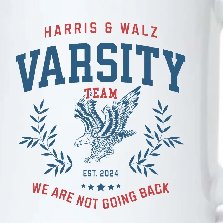 Varsity Team Harris Walz 2024 Black Color Changing Mug