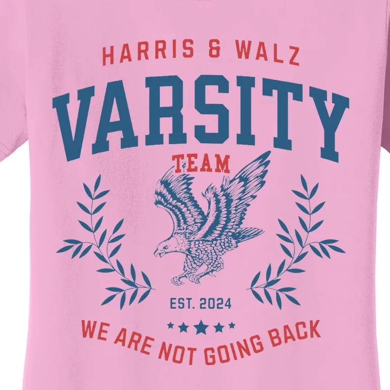 Varsity Team Harris Walz 2024 Women's T-Shirt