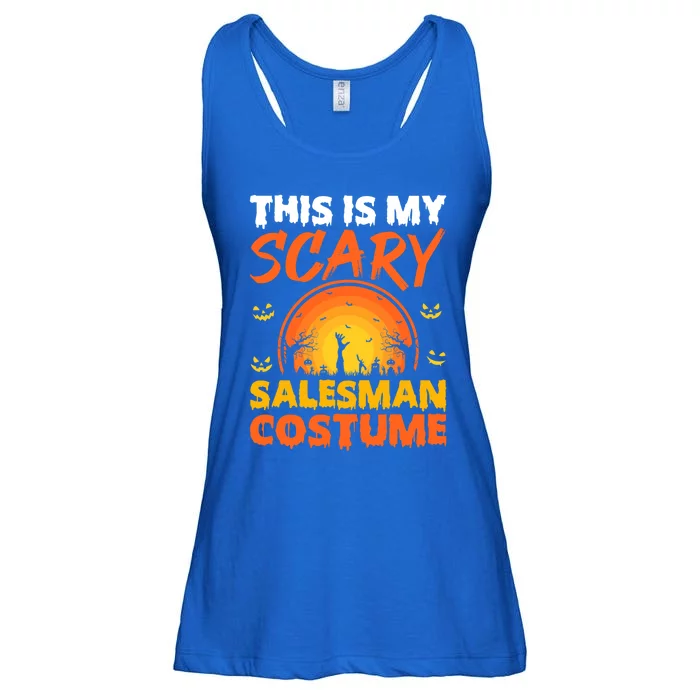 Vintage This Is My Scary Sales Costume Halloween Meaningful Gift Ladies Essential Flowy Tank