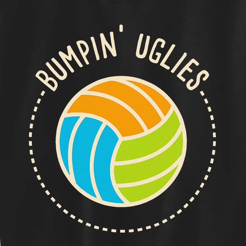 Volleyball Team I Bumpin Uglies I Beach Volleyball Kids Sweatshirt