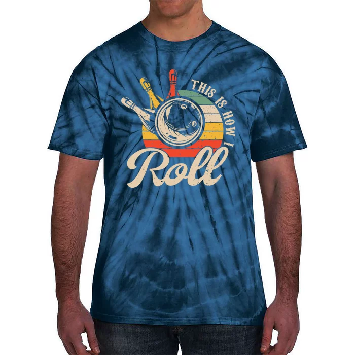 Vintage This Is How I Roll Bowling Players Tee Bowler Tie-Dye T-Shirt