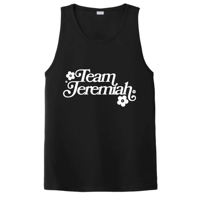 Vintage Team Jeremiah Logo Performance Tank