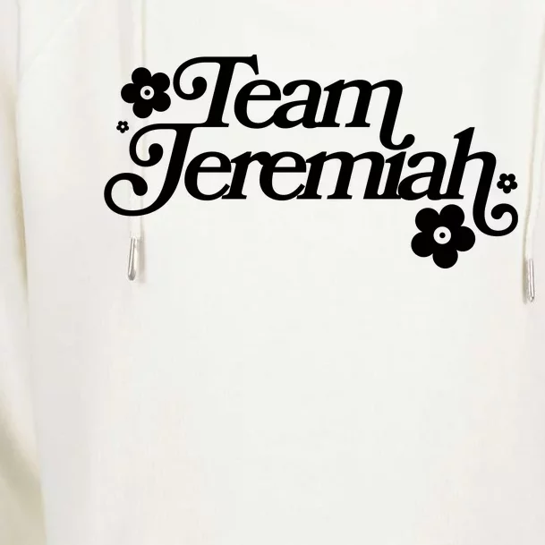 Vintage Team Jeremiah Logo Womens Funnel Neck Pullover Hood