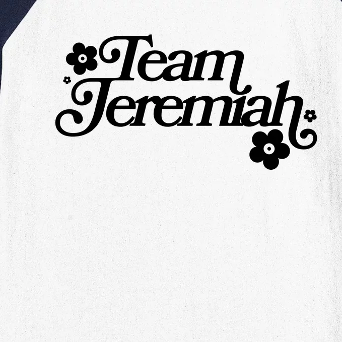 Vintage Team Jeremiah Logo Baseball Sleeve Shirt