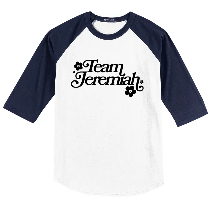 Vintage Team Jeremiah Logo Baseball Sleeve Shirt