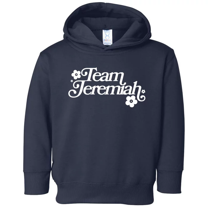 Vintage Team Jeremiah Logo Toddler Hoodie