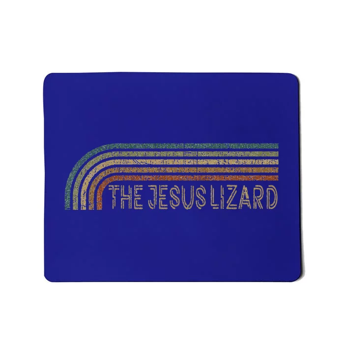 Vintage The Jesus Lizard Retro Stripes Musician Mousepad