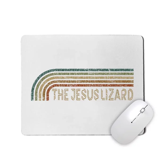 Vintage The Jesus Lizard Retro Stripes Musician Mousepad