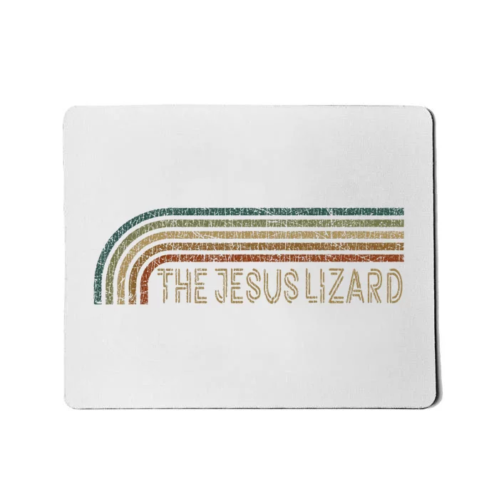 Vintage The Jesus Lizard Retro Stripes Musician Mousepad