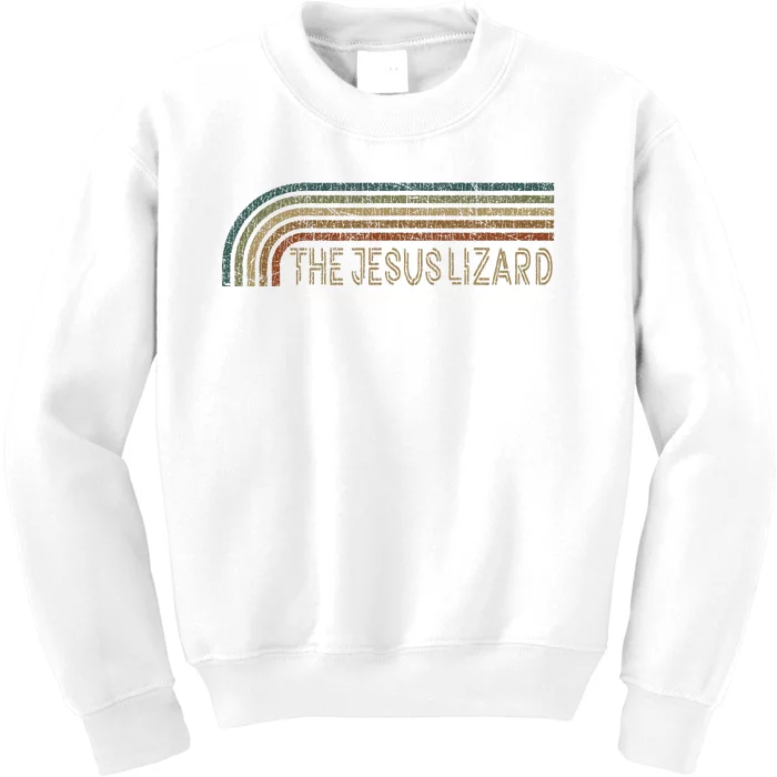 Vintage The Jesus Lizard Retro Stripes Musician Kids Sweatshirt